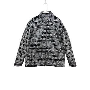 Knowla New Orleans Pleather Jacket Full Zip 2XL‎ Black and White
